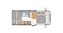 Dethleffs Globebus i1 Active 2026 plano puro