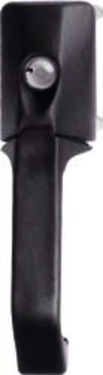 Cerradura Pta Maneta Ext Negra