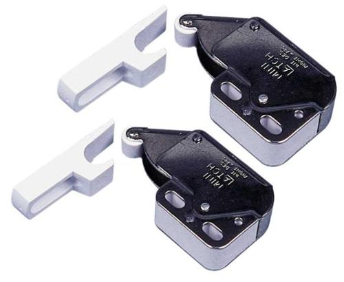 Cierre Presion Metal Blanco 2pcs