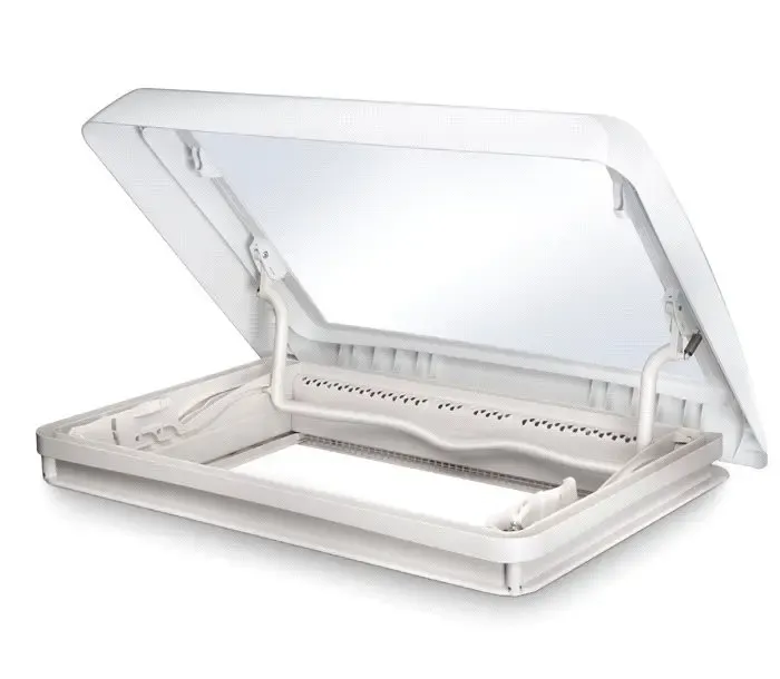 [2011023] Claraboya Midi Heki Antracita/Blanca 70x50cm Palanca