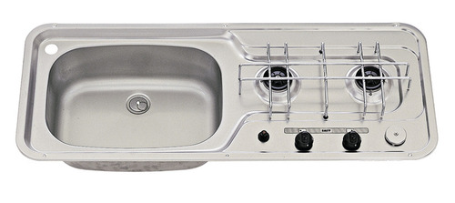 Cocina 2F con Seno Derecha 80x32cm