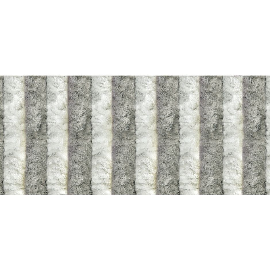 Cortina 120x190cm Gris, Blanca
