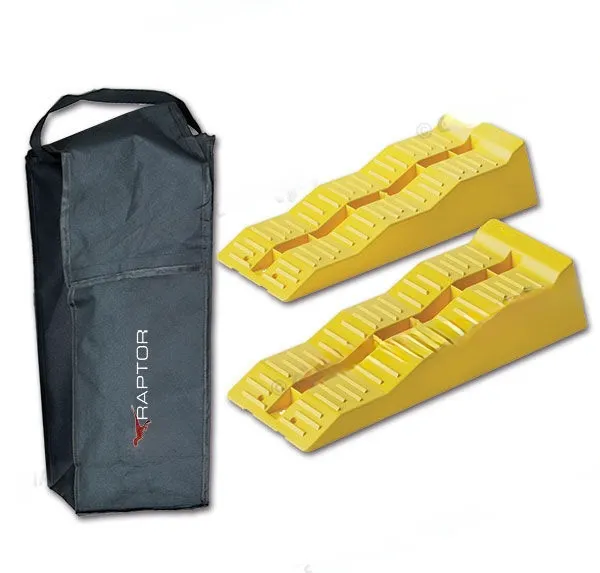 Cuñas 3 niveles X2 Raptor con bolsa