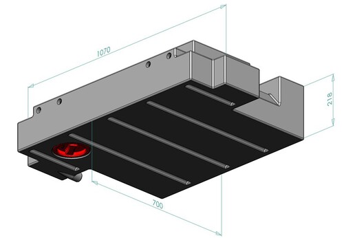 Deposito 100L Sprinter Crafter Man +2017 solo L3