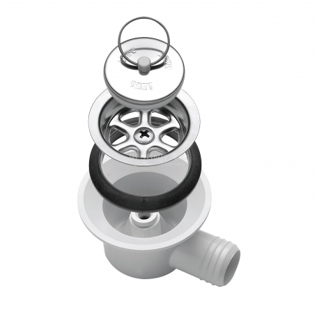[5041013] Desague Inox Codo 25MM