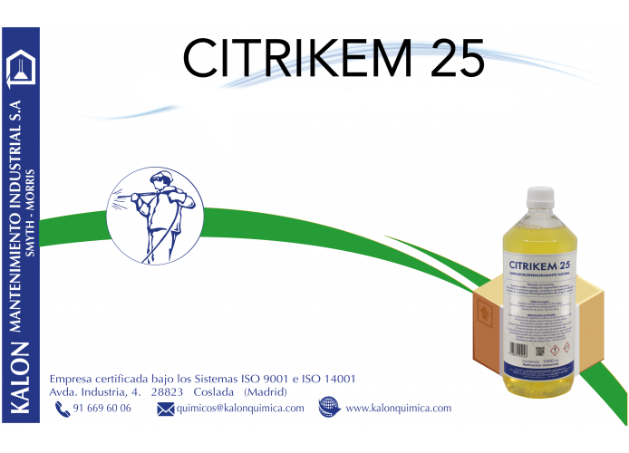 [5521004] Desengrasante Kalon Natural Citrikem 25 1L
