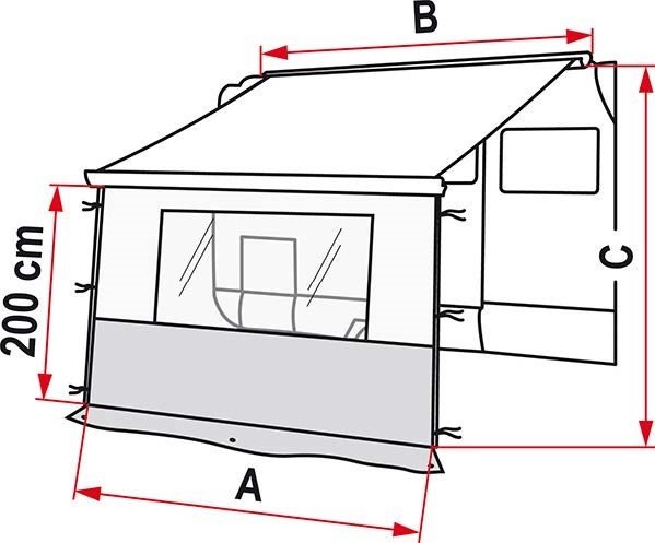 Fiamma Blocker pared frontal 500
