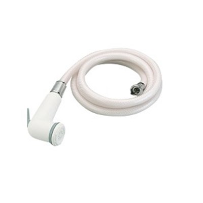 Flexo Ducha 1, 2-3, 8  blanca 150cm