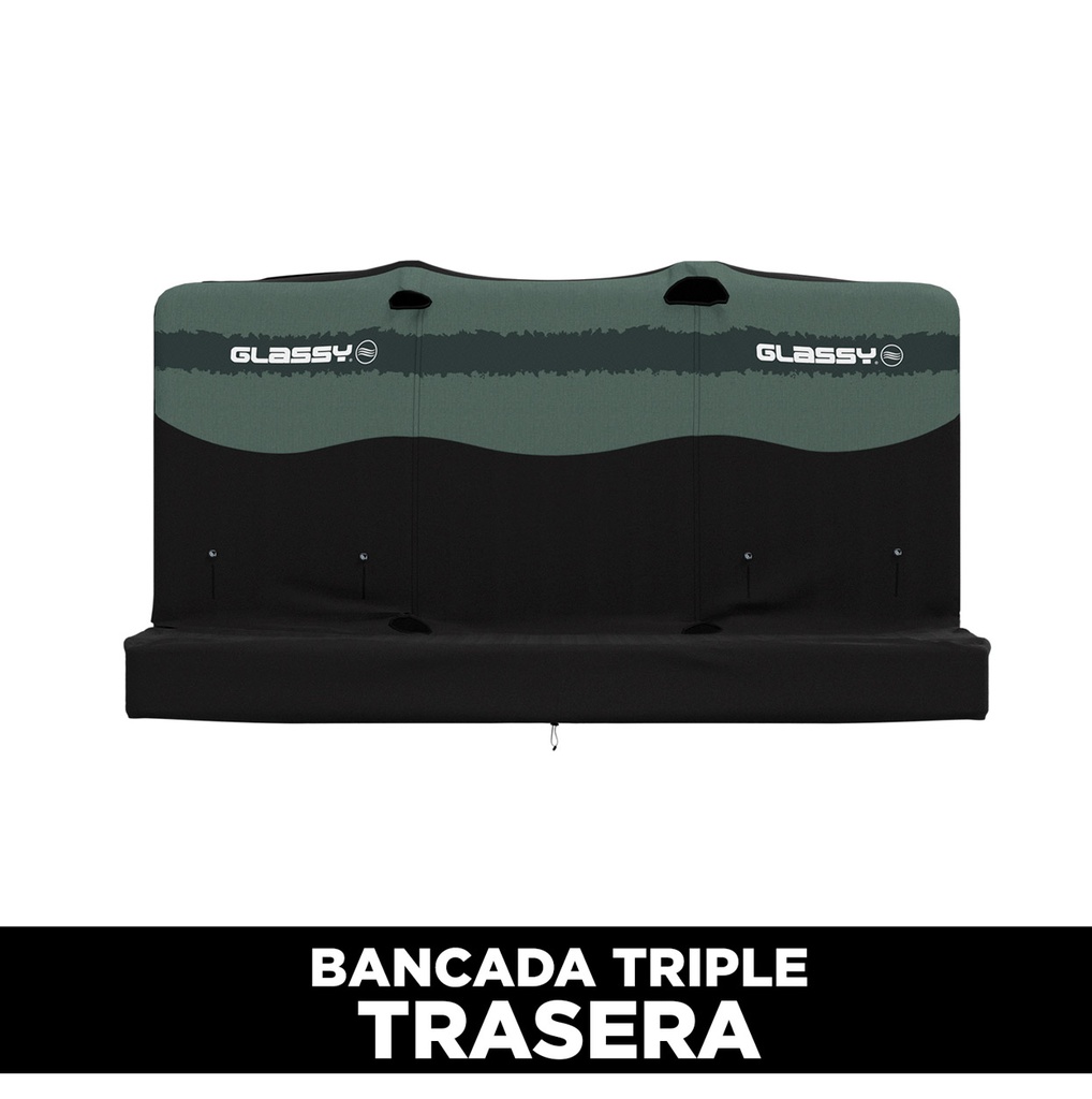 [1110066] Funda Glassy Triple Trasera Army