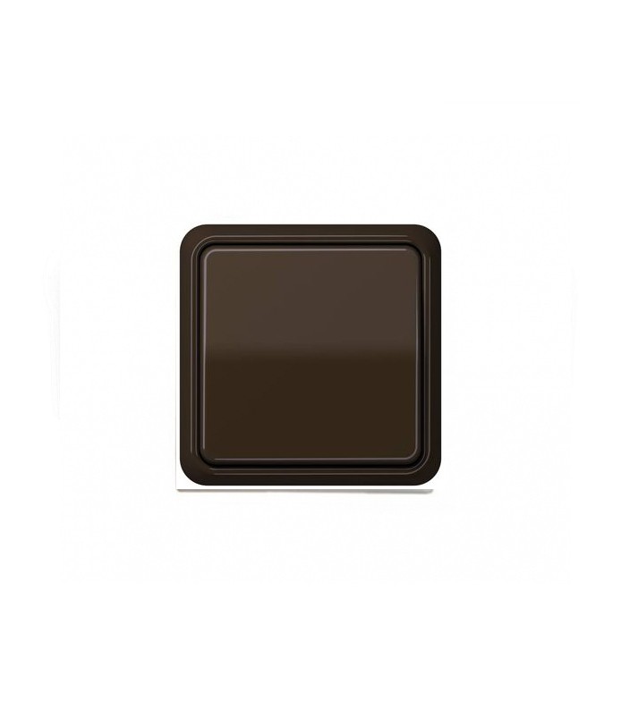 Interruptor Simple Marron MobIL Plus