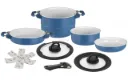 Kit Caldero Carezza Magneto 7+1 24º cm