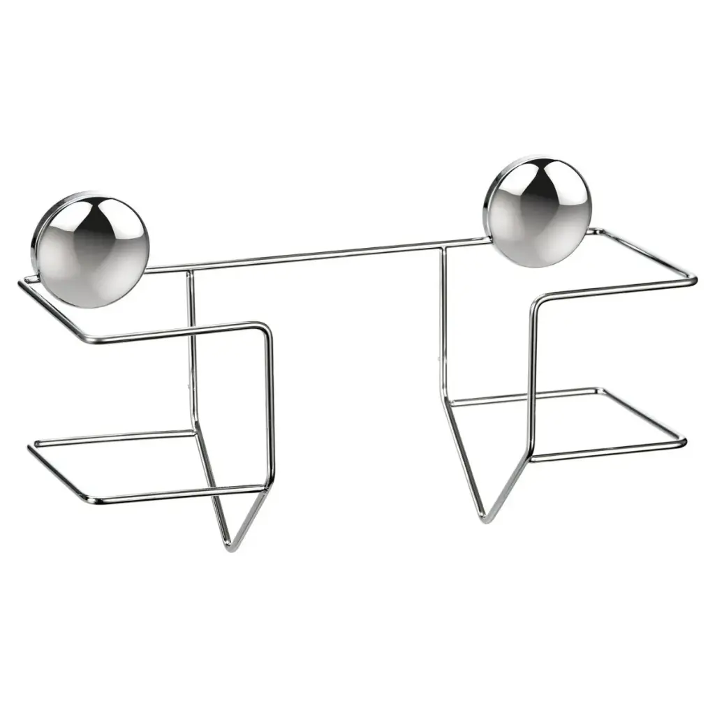 Porta Rollo Metal, Ventosas