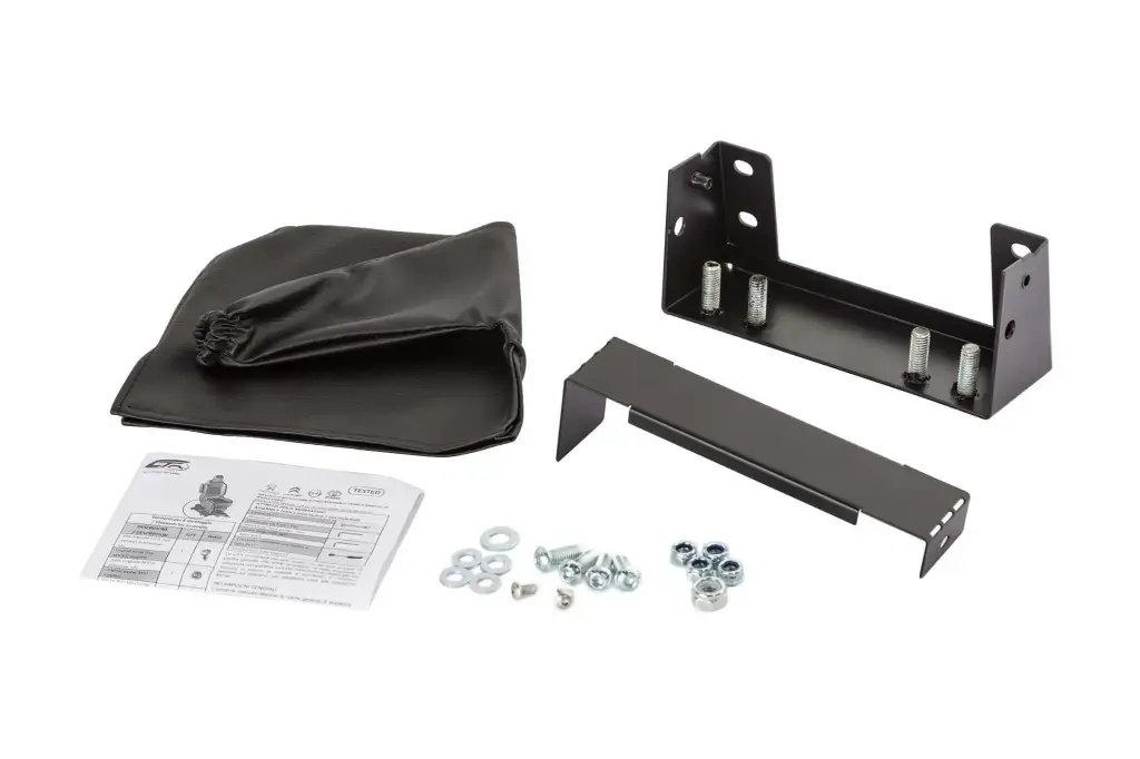 [6011055] Kit de soporte y funda para Freno de Mano en furgonetas del grupo PSA desde 2016 para poder montar bases giratorias en el lado del conductor sin tener que elevar la altura del asiento