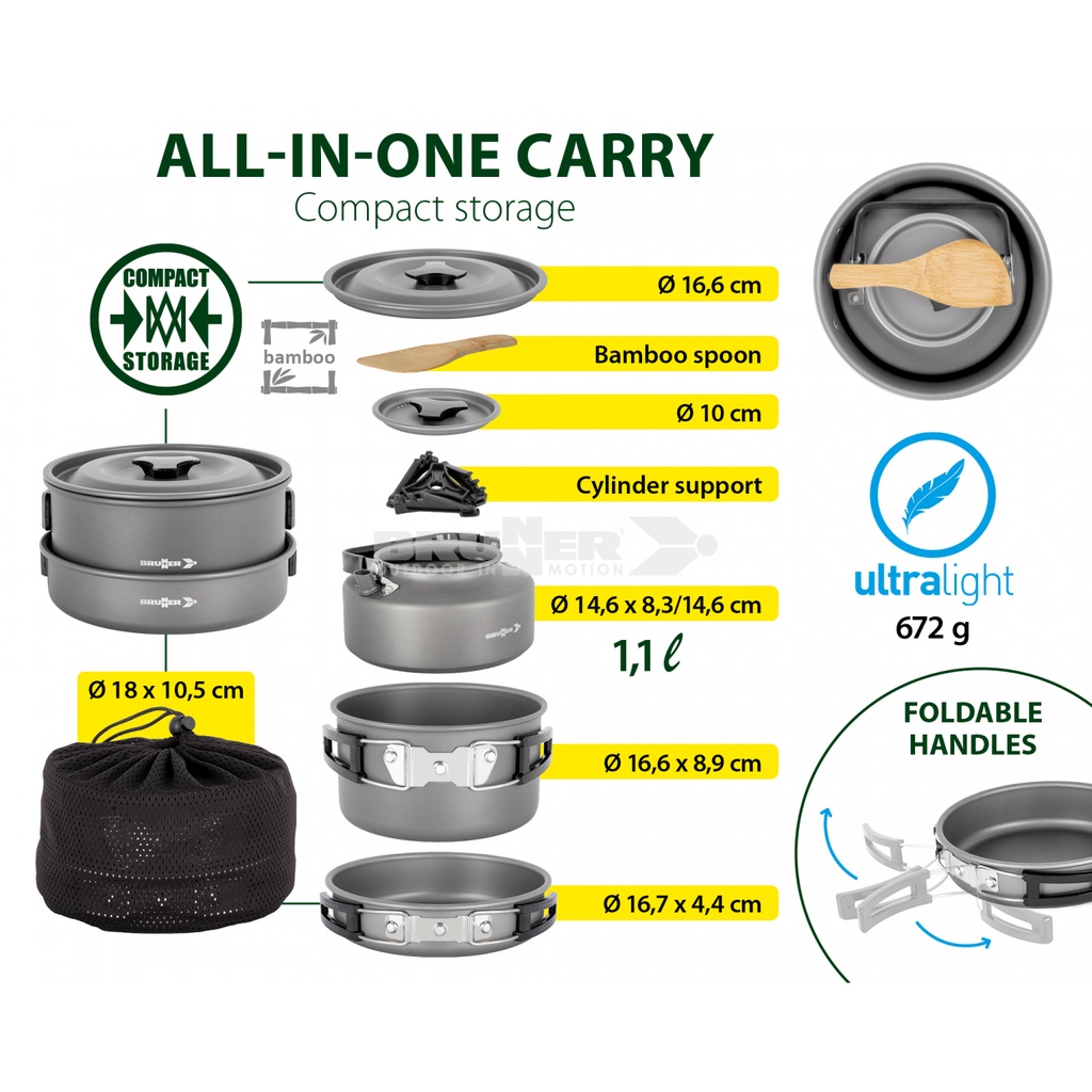 Kit Pot Ultralite 16 