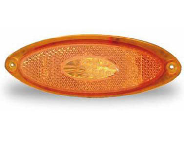[3023002] Piloto Lateral Ambar 125x45cm con Led