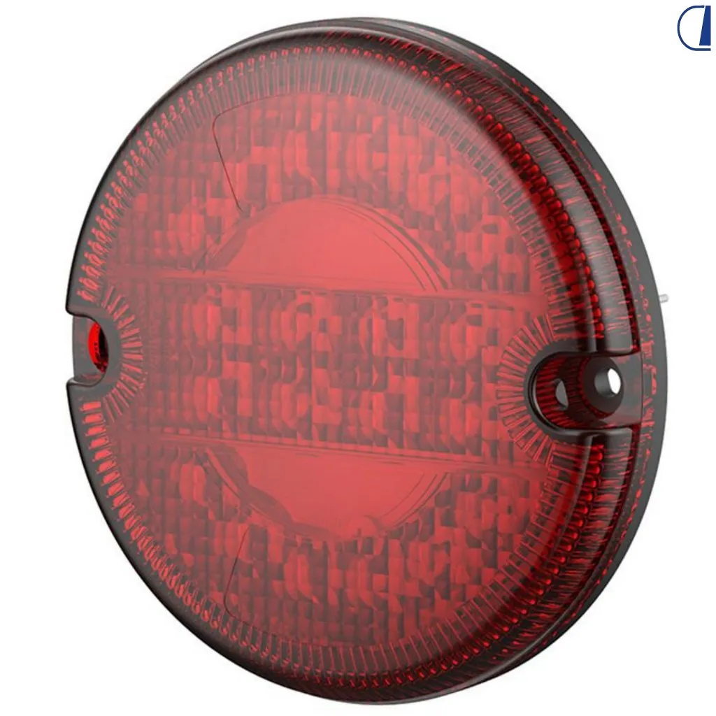 [3031073] Piloto EncastradoCircular  Led Rojo Antiniebla