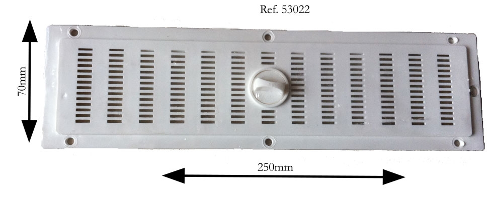 Rejilla Interior 25x70cm