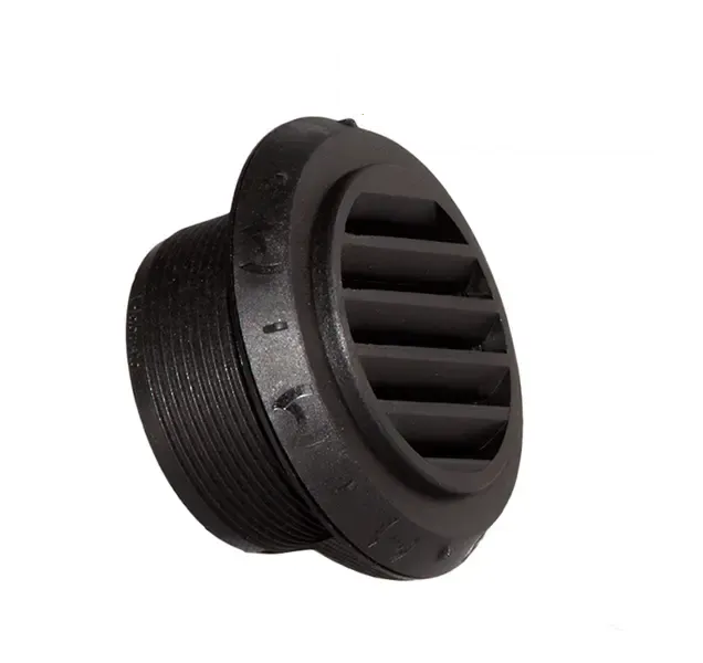 [1219009] Salida de Aire para Calefacción 60mm Ø Negra