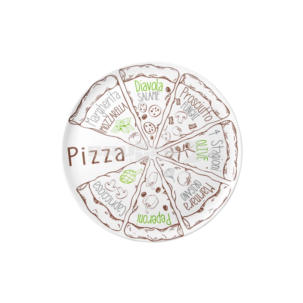 [1059154] Set 2 platos de pizza Brunner 38cm Ø