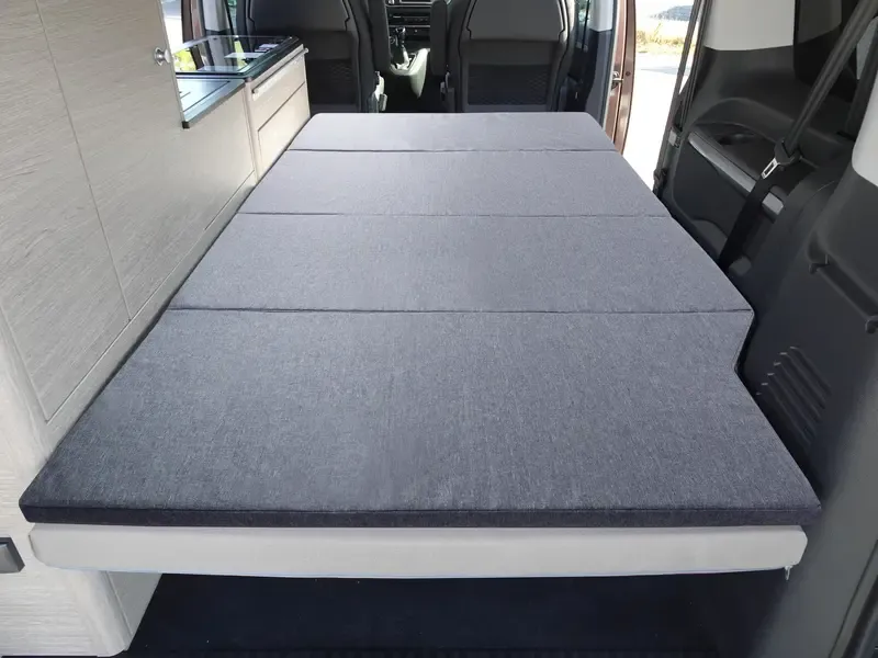 Sobrecolchon Cama plegable Asientos de la VW T5 T6 T6.1 Beach