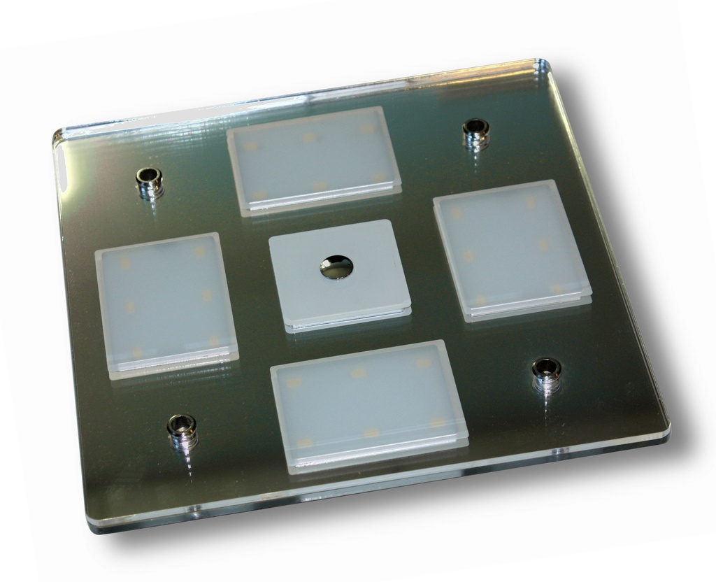 Lampara LED Touch DiMM er Cuadrado Grande 