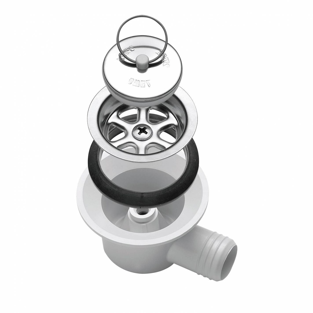 Desague Inox Codo 20MM Smev 