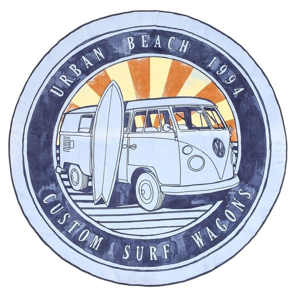 [1100205] Toalla Campervan Redonda