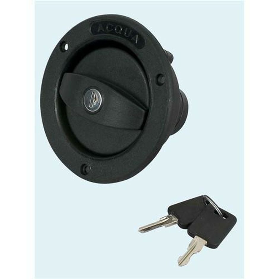 Bocana de Agua con Tapa Negra 35MM 