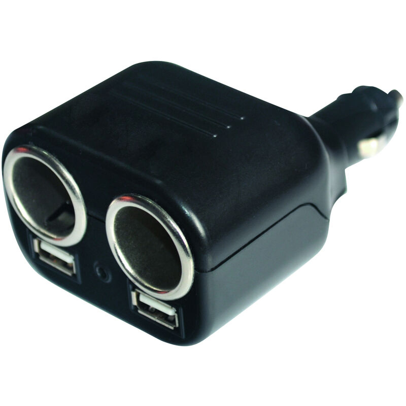 [1421012] Toma 12v. Automático + x2 USB