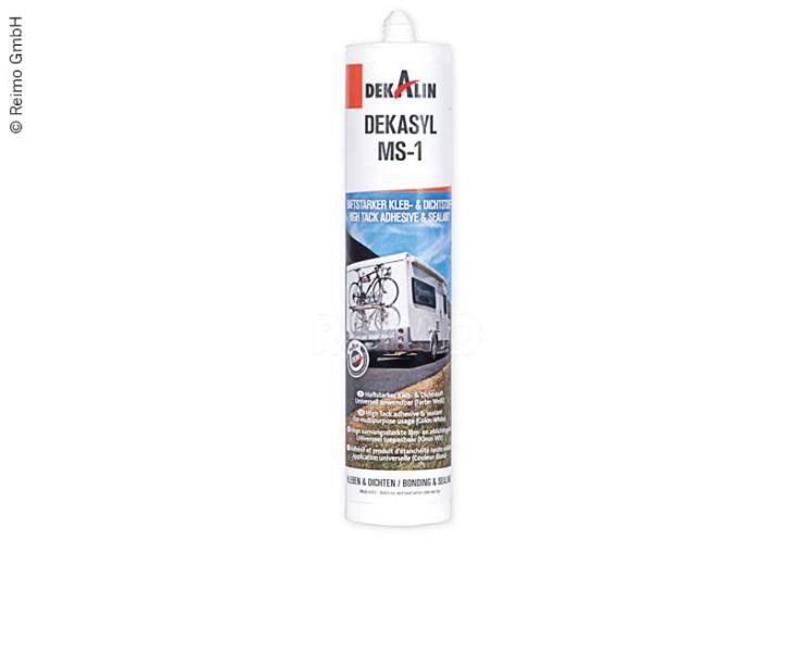 Sellador Adhesivo Elástico Dekalin Dekasyl MS-1 Negro 290ml