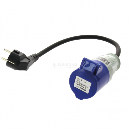 Adaptador CEE, H SchukoM con Cable 40cm