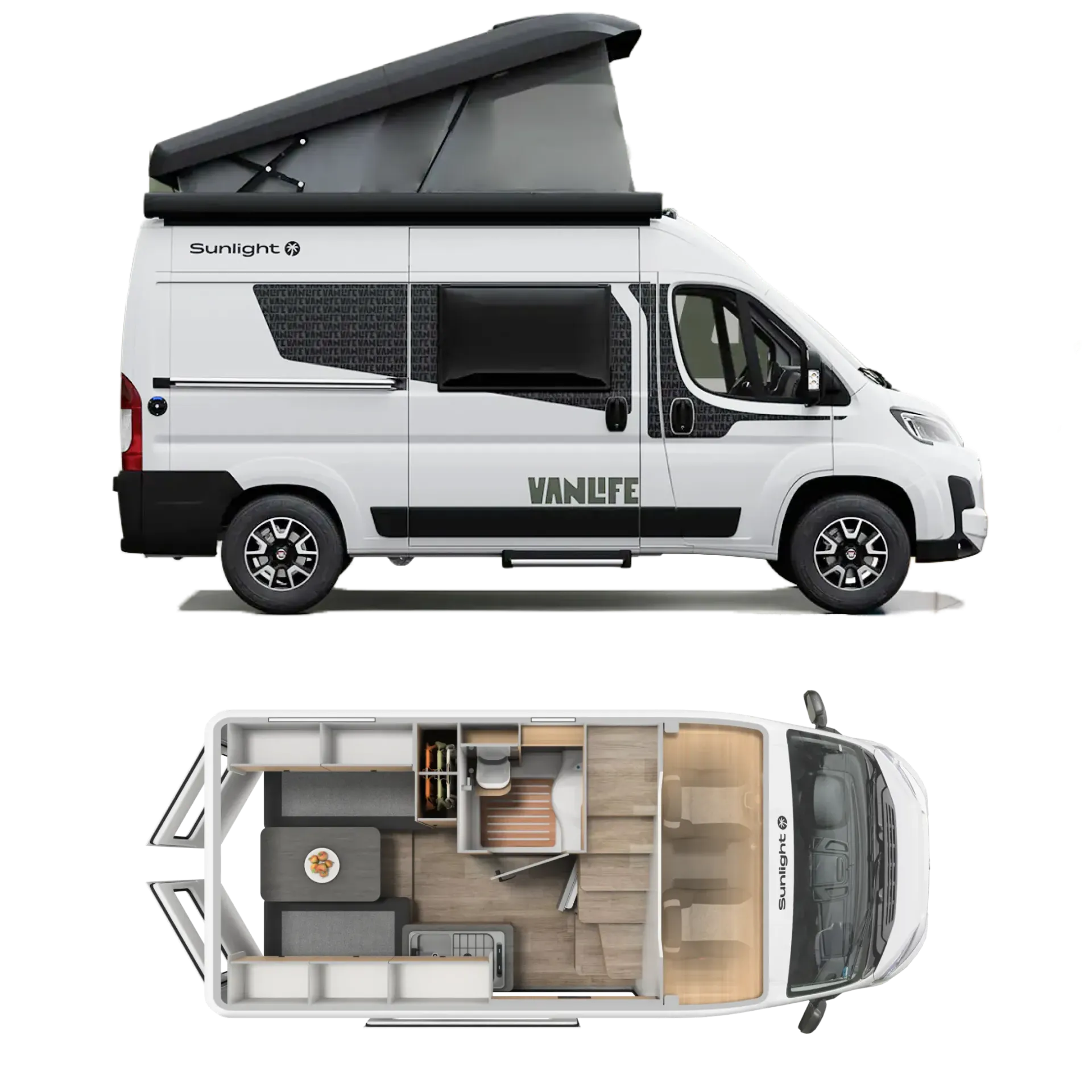 Furgoneta Camper H2 Sunlight Cliff Vanlife 540 2026
