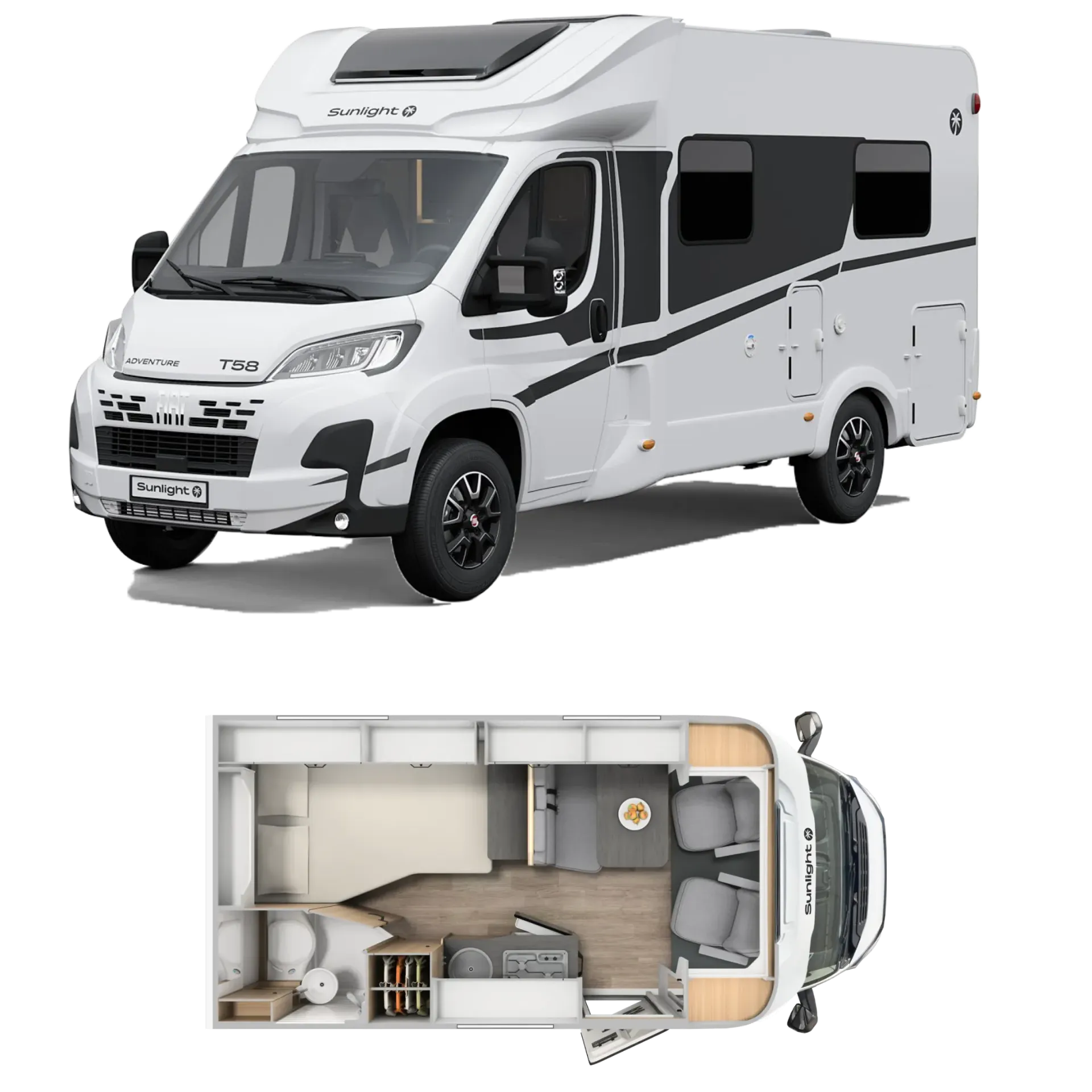 Autocaravana Perfilada Sunlight T58 Adventure 2026
