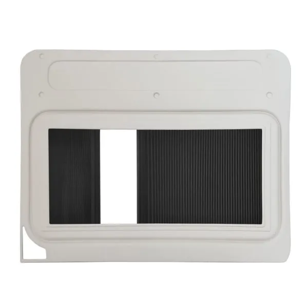 [2022236] Panel superior ABS puerta corredera con oscurecedor y mosquitera Ducato Jumper Boxer beige 2006