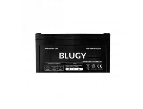 Bateria Agm 100A Compac 35X18X19 Blugy