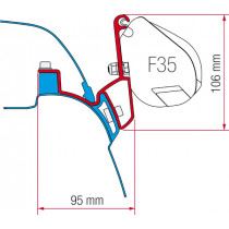 Kit Adaptador de Toldo Fiamma F35 para Volkswagen VW T5, T6 California