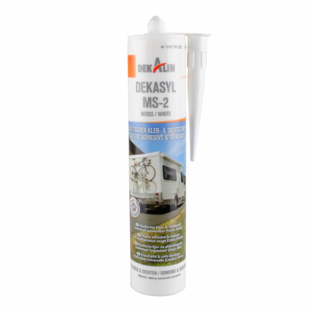 Sellador Adhesivo Elástico Dekalin Dekasyl MS-2 Blanco Extra 290ml