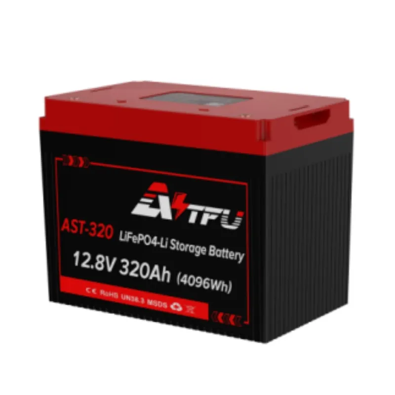 Bateria Litio 12.8V 320A Arure 35.3x19.8x25 cm