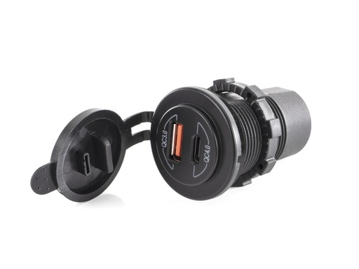 [1421003] Toma USB 36w + C  60w Encastrable 