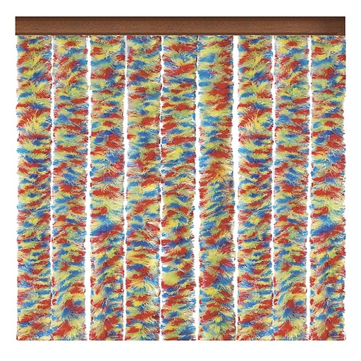 [2041015] Cortina Terciopelo 56x185cm Multicolor