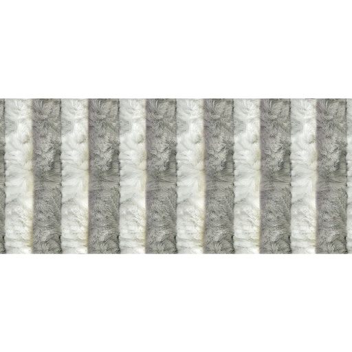[2041042] Cortina 120x190cm Gris, Blanca