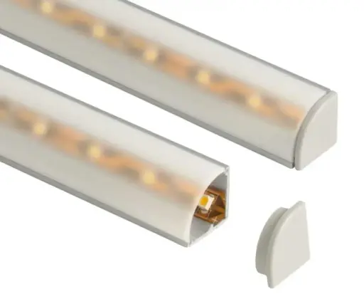 [3012120] Barra Alu. 90º Para Tira Led